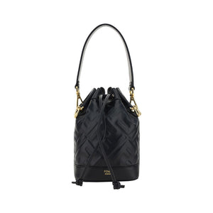 Fendi Black Polyamide Backet Bag