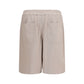 Brunello Cucinelli Beige Cotton Shorts