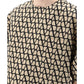 Valentino Garavani Brown Silk T-Shirt