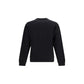 Valentino Garavani Black Cotton Sweatshirt
