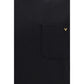 Valentino Garavani Black Cotton Sweatshirt