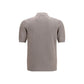 Brunello Cucinelli Gray Cotton Dress Shirt