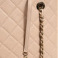 Chanel Quilted Leather Beauty Lock Flap Bag
