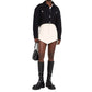 Alexander McQueen Black Cotton Denim Jacket