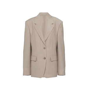 Prada Beige Mohair Blazer