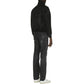 Saint Laurent Black Silk Bomber