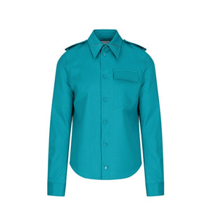 Bottega Veneta Bicolor Elastane Dress Shirt