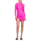 Balenciaga Multicolor Polyamide Casual Dress