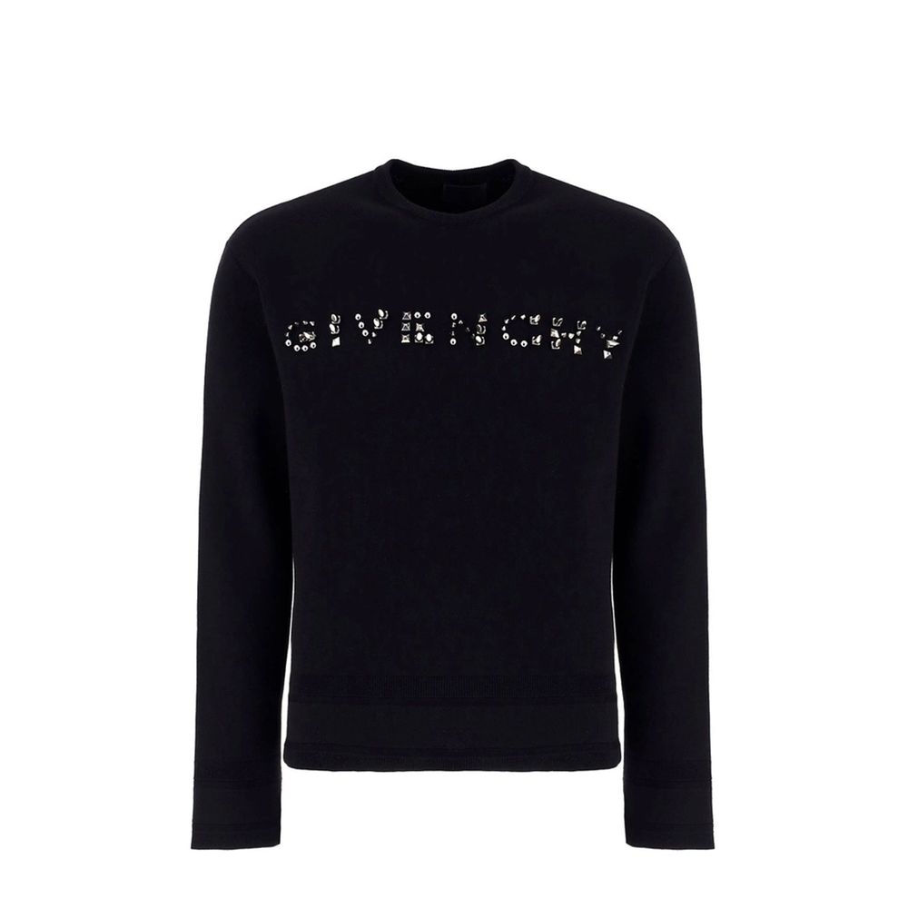 Givenchy Black Cotton Sweatshirt