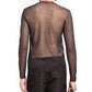 Valentino Garavani Brown Silk Sweatshirt