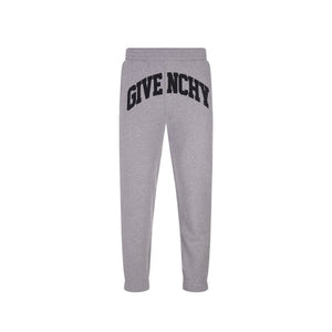 Givenchy Gray Cotton Joggers (Workout Pants)