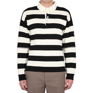 Gucci White Cotton Polo Shirt