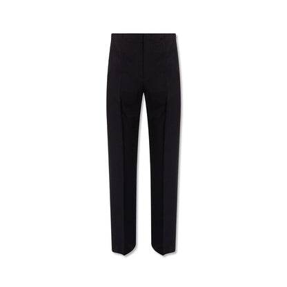 Salvatore Ferragamo Blue Cotton Casual Pants