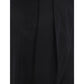 Salvatore Ferragamo Black Silk Casual Pants