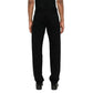 Saint Laurent Black Cotton Relaxed Fit Jeans