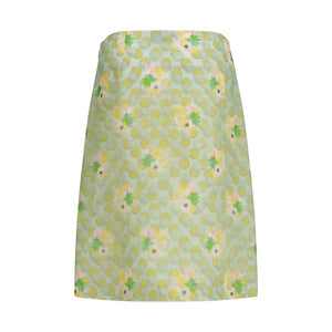 Fendi Multicolor Silk Midi Skirt