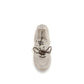Miu Miu Beige Cotton Platform Sneakers