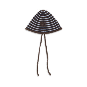 Miu Miu Brown Cotton Sunhat