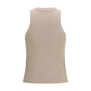 Brunello Cucinelli Beige Cotton T-Shirt