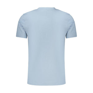 Hugo Boss Blue Cotton T-Shirt