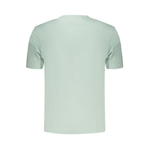 Hugo Boss Green Cotton T-Shirt