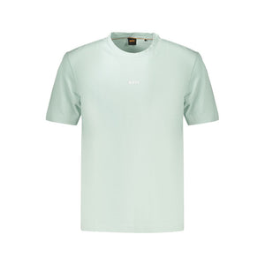 Hugo Boss Blue Cotton T-Shirt