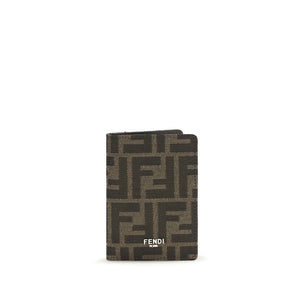 Fendi Bicolor Polyester Wallet