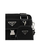 Prada Black Recycled Polyamide Shoulder Bag