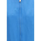 Versace Blue Silk Bomber