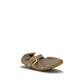 Balmain Beige Calf Leather Bos Taurus Ballet Flats