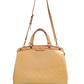 Louis Vuitton Monogram Vernis Brea MM Beige Poudre