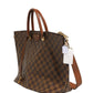 Louis Vuitton Damier Ebene Belmont Tote Bag