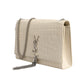 Saint Laurent Kate Tassel Small Croc-Embossed Leather