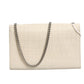 Saint Laurent Kate Tassel Small Croc-Embossed Leather