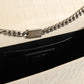 Saint Laurent Kate Tassel Small Croc-Embossed Leather