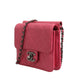 Chanel Pink Quilted Lambskin Leather Classic Square Mini Flap Bag