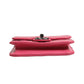 Chanel Pink Quilted Lambskin Leather Classic Square Mini Flap Bag
