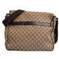 Gucci GG Canvas Flap Messenger Bag