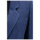Giorgio Armani Blue Elastane Denim Jacket