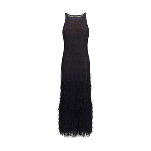 Giorgio Armani Blue Polyamide Cocktail Dress