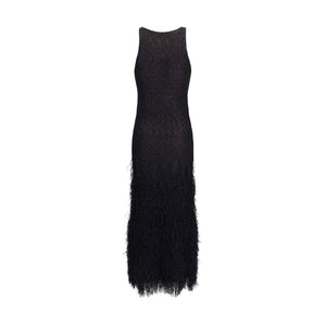 Giorgio Armani Blue Polyamide Cocktail Dress