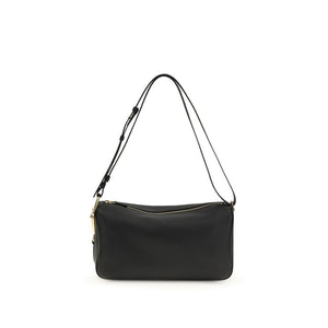 Gucci Black Calf Leather Bos Taurus Handbag