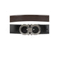 Ferragamo Black Calf Leather Bos Taurus Regular Belt