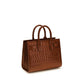 Saint Laurent Brown Calf Leather Bos Taurus Shoulder Bag