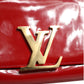 Louis Vuitton Louise PM Red Patent Leather Wallet On Chain
