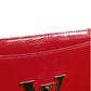 Louis Vuitton Louise PM Red Patent Leather Wallet On Chain