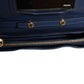 Prada Blue Saffiano Leather Wallet on Chain Clutch Bag