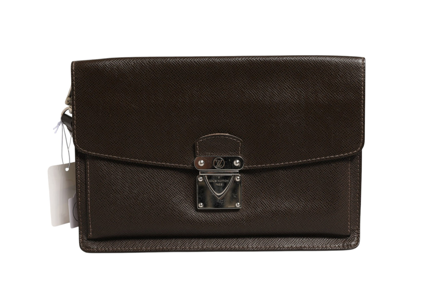 Louis Vuitton Belaia Clutch Taiga Leather
