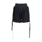 Alexander McQueen Black Cotton Cargo Shorts