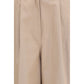 Balenciaga Beige Cotton Flared Pants